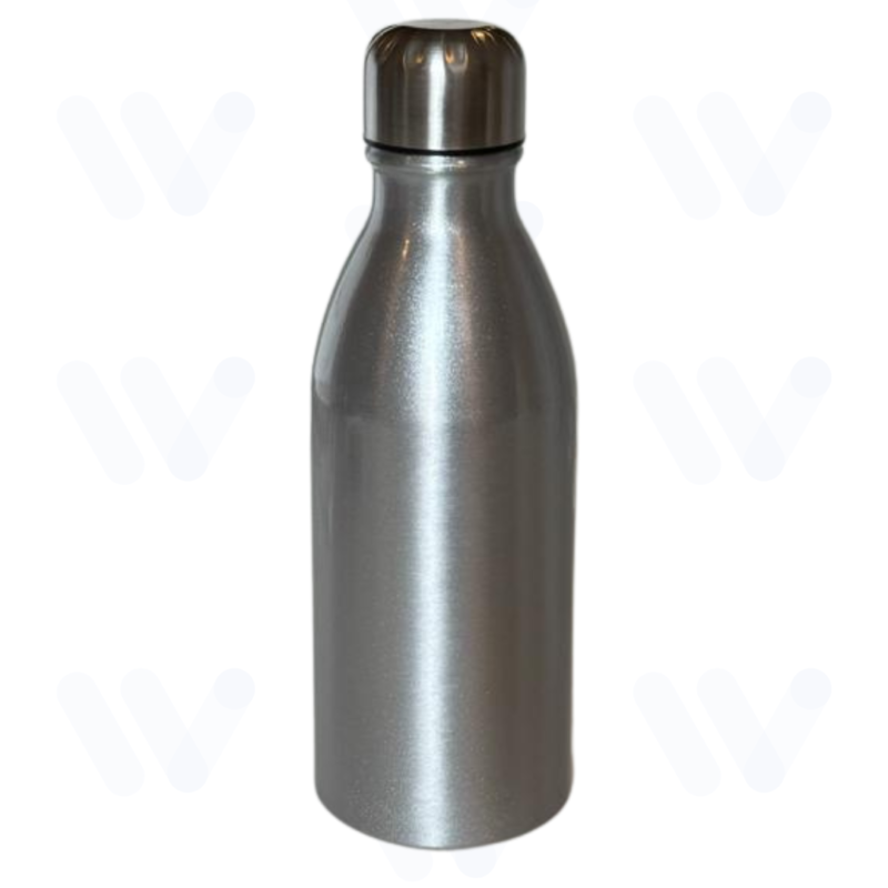 Garrafa de aluminio Prata